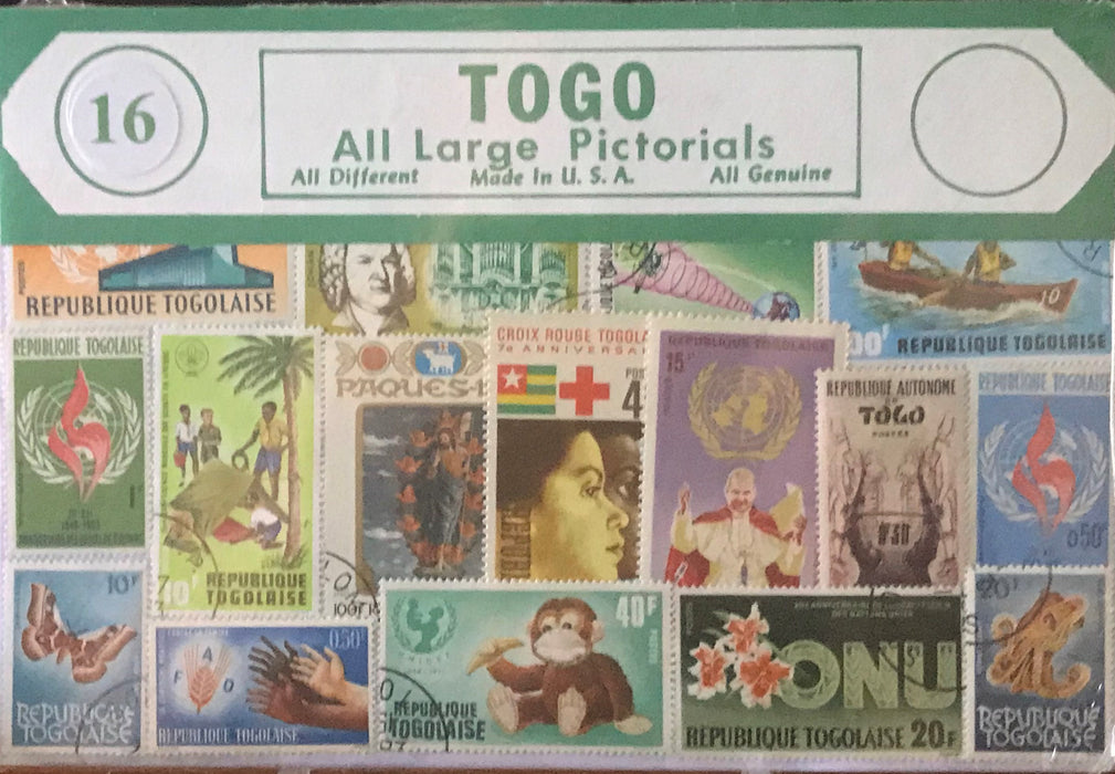 Togo Stamp Packet
