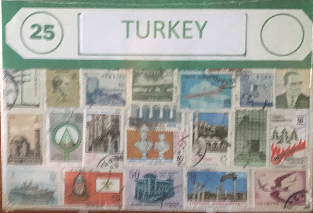 Turkey Stamp Packet