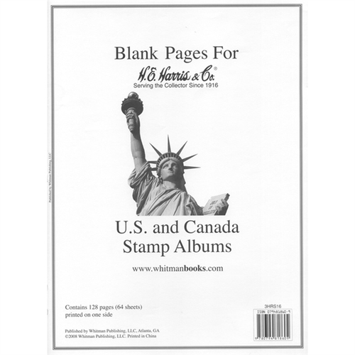 U.S./U.N./CAN Blank Pages Harris Supplements