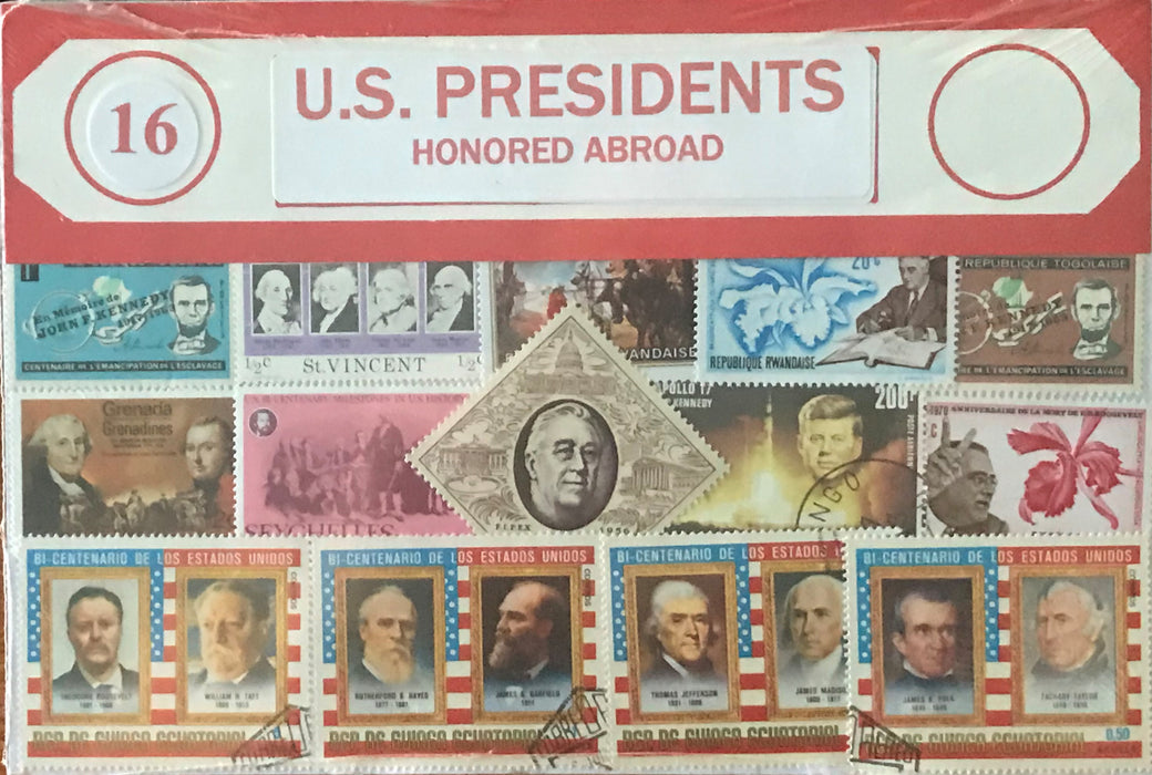 U.S. Presidents Stamp Packet