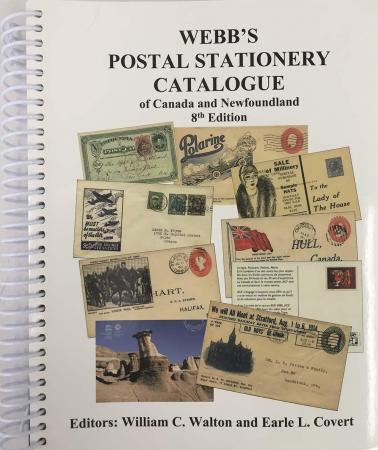 Postal Stationary Catalog of Canada & Newfoundland Webb